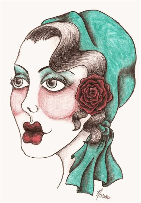 gypsy woman drawing  paintingvalleycom explore collection  gypsy