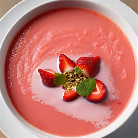 Strawberry Champagne Soup Recipe: Elegant And Refreshing