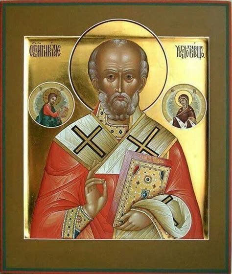 239 best Icons of st Nicholas images on Pinterest | Orthodox icons ...
