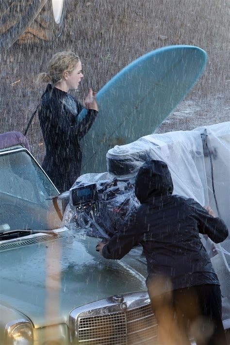 KIERNAN SHIPKA on the Set of Swimming with Sharks in Malibu 02/28/20 ...
