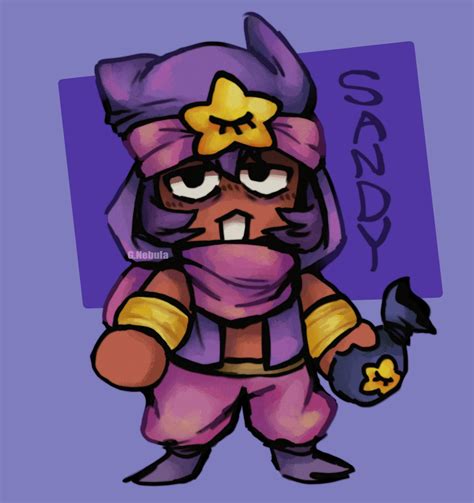 Sandy Fan Art! : r/Brawlstars
