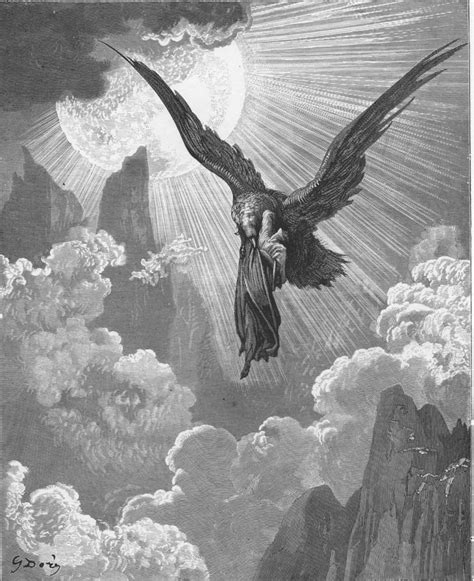 “Dante and the Eagle” by Gustave Doré from “The Divine Comedy”