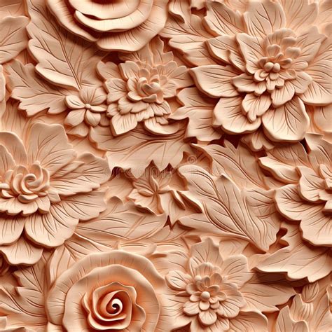 Wooden Ornaments Embody the Concept of Pattern Craftsmanship, Showcasing the Artistry and Skill ...