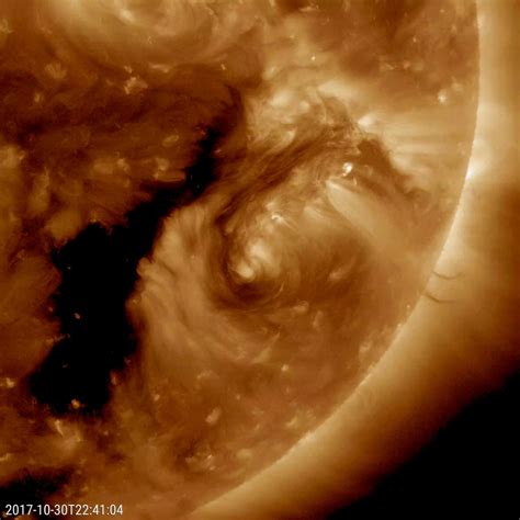 NASA Spots a Weird (and Rare) Circular Sight on the Sun | Space