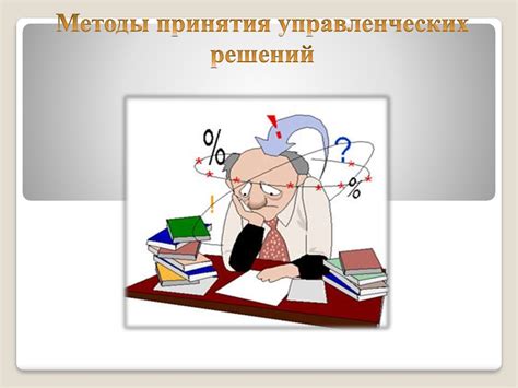 Методы принятия управленческих решений. Алгоритм принятия решения ...