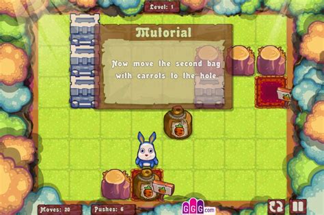 Игра Кролик Собирает Морковку - instructioncams