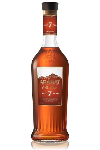 Brandy Ararat ANI 7 years 0.500 l. Арарат 7-годишно бренди коняк ...
