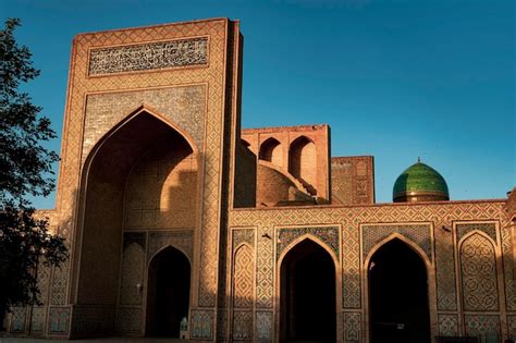 Premium Photo | A beautiful historical building in a uzbekistan in ...