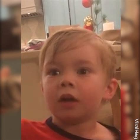cute kid  caught opening present  christmas