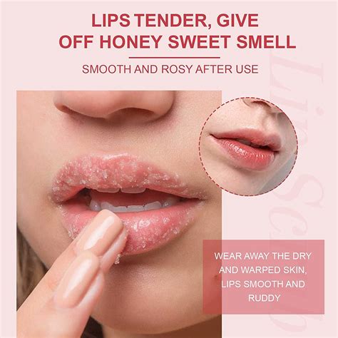 Natural Lip Exfoliator Scrub & Mask for Dry, Dark, Smoker Lips - 20g