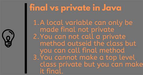 difference  private  final class method  variables
