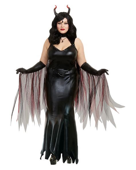 DEVILS AND SHE-DEVILS - DARK MISTRESS COSTUME (ADULT - PLUS SIZE)