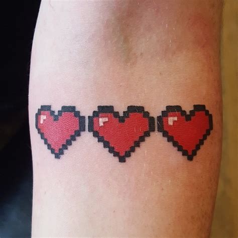 Top 132 + 8 bit heart tattoo - Spcminer.com