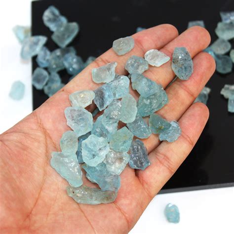 Natural Raw Aquamarine Rough Crystal Rough Aquamarine | Etsy