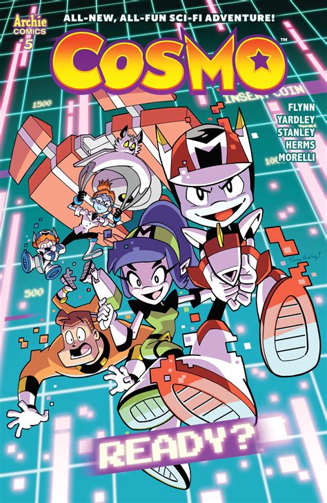 cosmos quest takes    arcade game  cosmo  archie comics
