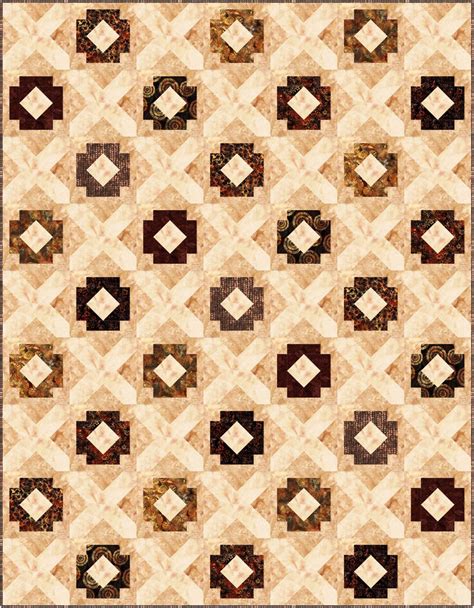 Patterns created with Hoffman Fabrics