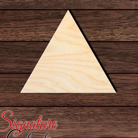 Triangle Cutout - Etsy