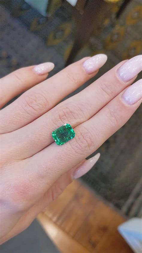 Loose Emerald - Emerald Cut 3.44 Ct. - #E4101 | The Natural Emerald Company