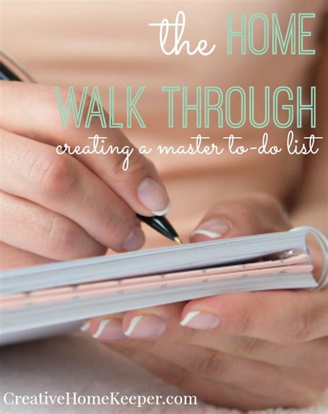 The House Walk Through - Creative Home Keeper