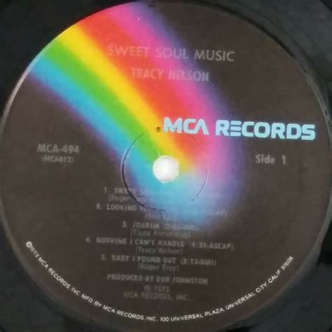 TRACY NELSON Sweet Soul Music MCA494 LP Vinyl VG++ Cvr VG+ Hole Punch