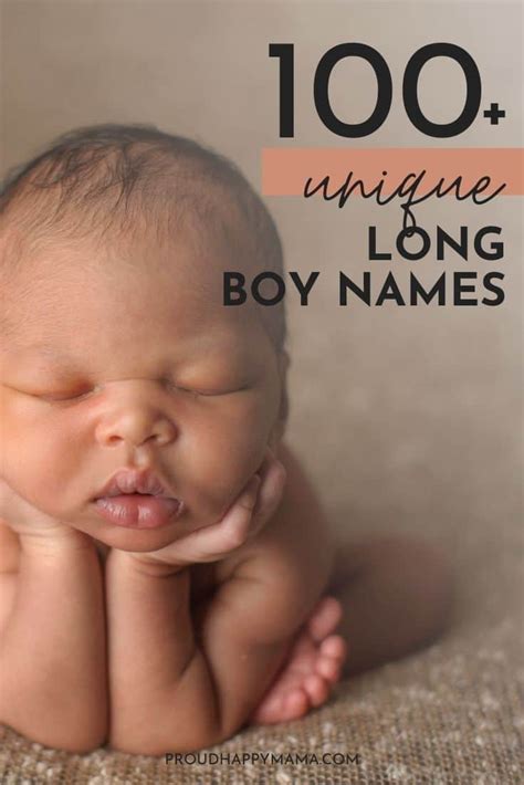 100+ Long Boy Names (Cute & Uncommon)