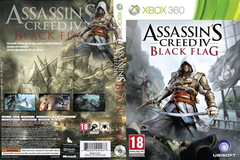 Assassin's Creed Black Flag Xbox 360 - Capa Assassins Creed IV Black Flag Xbox 360 ~ DownsGames