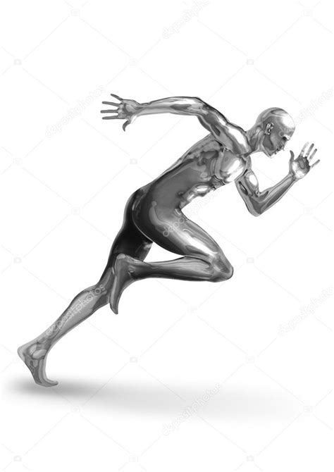 спринтер chromeman — Стоковое фото © rudall30 #6580007