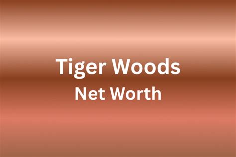 Tiger Woods Worth Shocked at $300 Million: The Untold Secrets Behind His Fortune - Veja Store Site