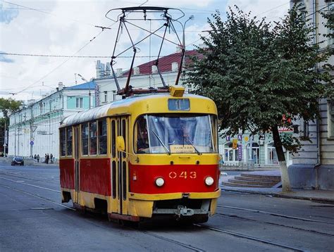 A tram in Orel, Russia | Russia, Public transport, Rail transport