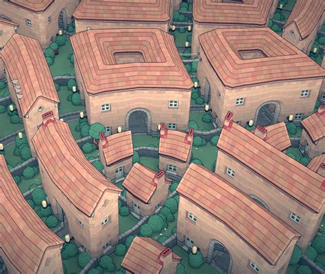 Grid Gardens : Townscaper