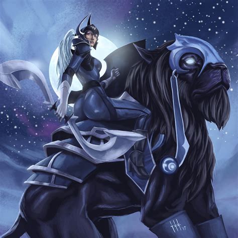 ArtStation - Luna (Dota 2)
