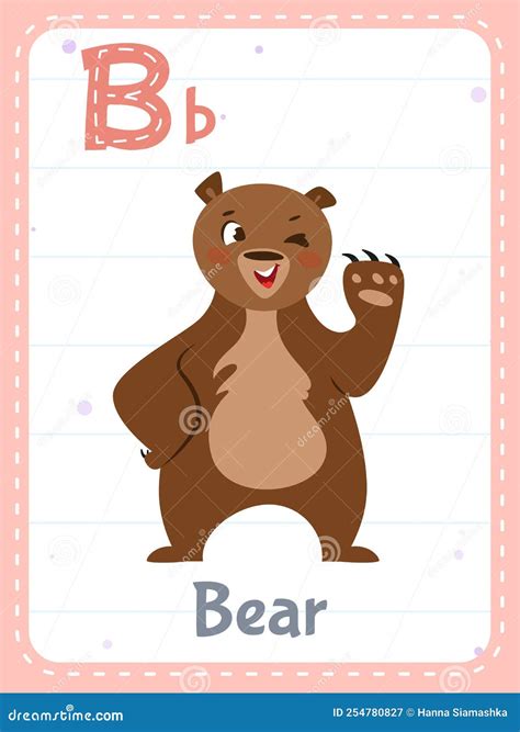 Letter B Bear Printable at Zara Baillieu blog