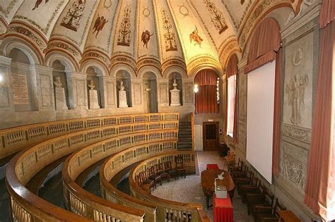 Completed in 1786, Aula Scarpa, named after anatomical surgeon Antonio ...