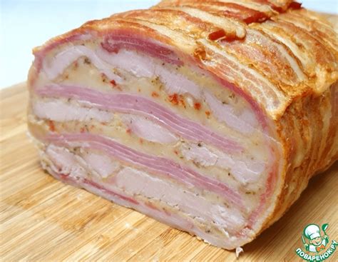 Мясной хлеб с ветчиной – кулинарный рецепт