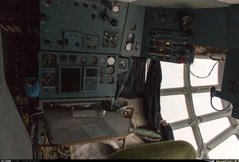 Russian Air Force - IL76 navigator cockpit