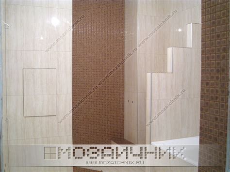 015 - Укладка плитки и мозаики в ванной