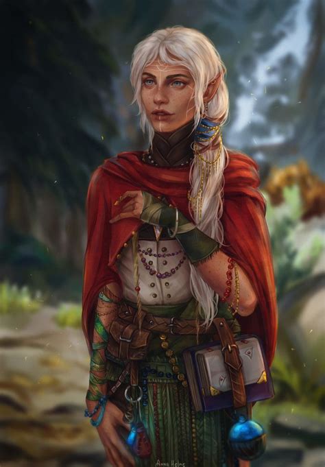 Эльфийка Арт, Рисунок, Эльфийка, Original Character | Эльфийка ...