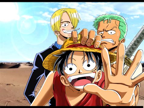 Imagen - Luffy, Zoro y Sanji.jpg | One Piece Fanon | FANDOM powered by ...