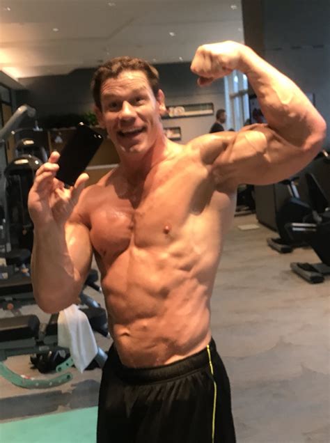 John Cena lost weight and looking real jacked, baby. : SquaredCircle