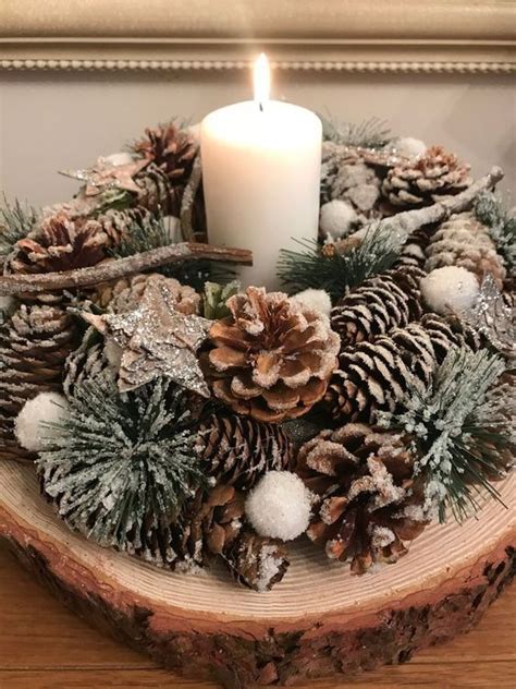 diy rustic holiday table decor  wood cookes diy christmas table