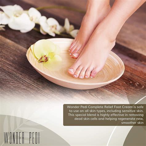 WONDER PEDI Foot Cream for Cracked Heels - Complete Relief for Dry