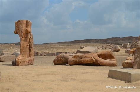 Two statues of Ramses II | One standing and one lying statue… | Flickr