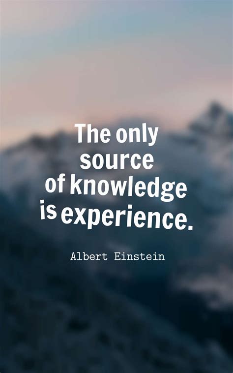 100 Inspirational Experience Quotes And Sayings