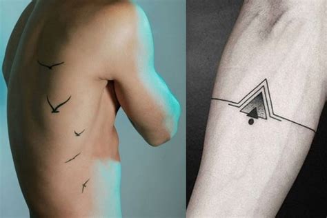 50+ Minimalist Tattoo Ideas that Prove Less is More | Man of Many ...