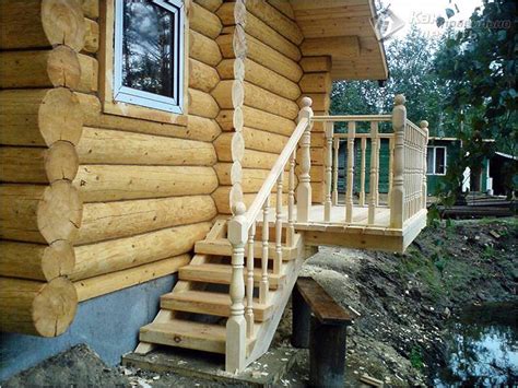 Как сделать крыльцо из дерева - деревянное крыльцо своими руками (+фото ...