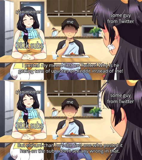 Animemes is a Thicc Ara Oneesan while we're just inconspicuous Shotas