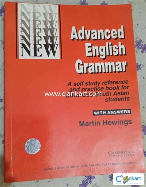 Buy 'Advanced English Grammar (with Answers)' Book In Excellent ...