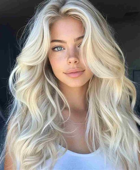 stunning platinum blonde hair ideas  elevate   glamour