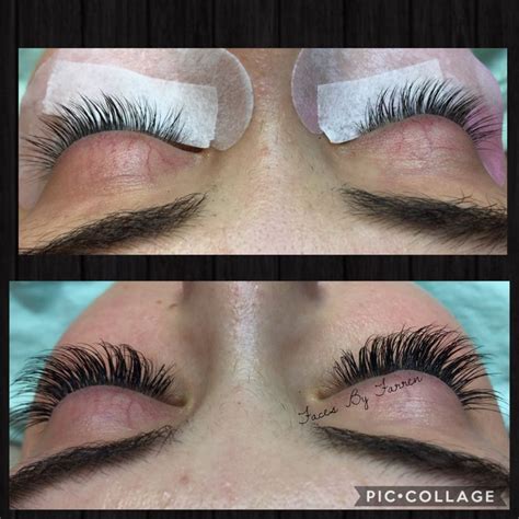semi permanent lash extensions classic  volume