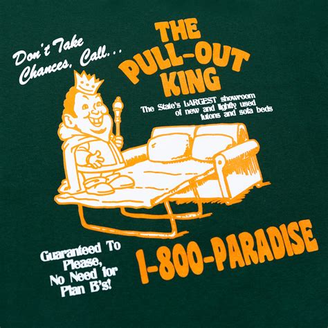 Pull Out King SS Tee - Green – 1800-Paradise